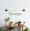 BoostGro LED Plant Grow Light Sunlike Full Spectrum Flower Hydroponics Dual Tube