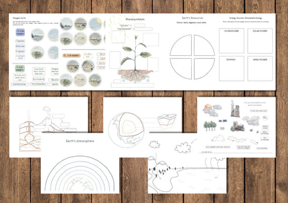 DIGITAL **NEW** Our Planet Earth, Homeschool resources