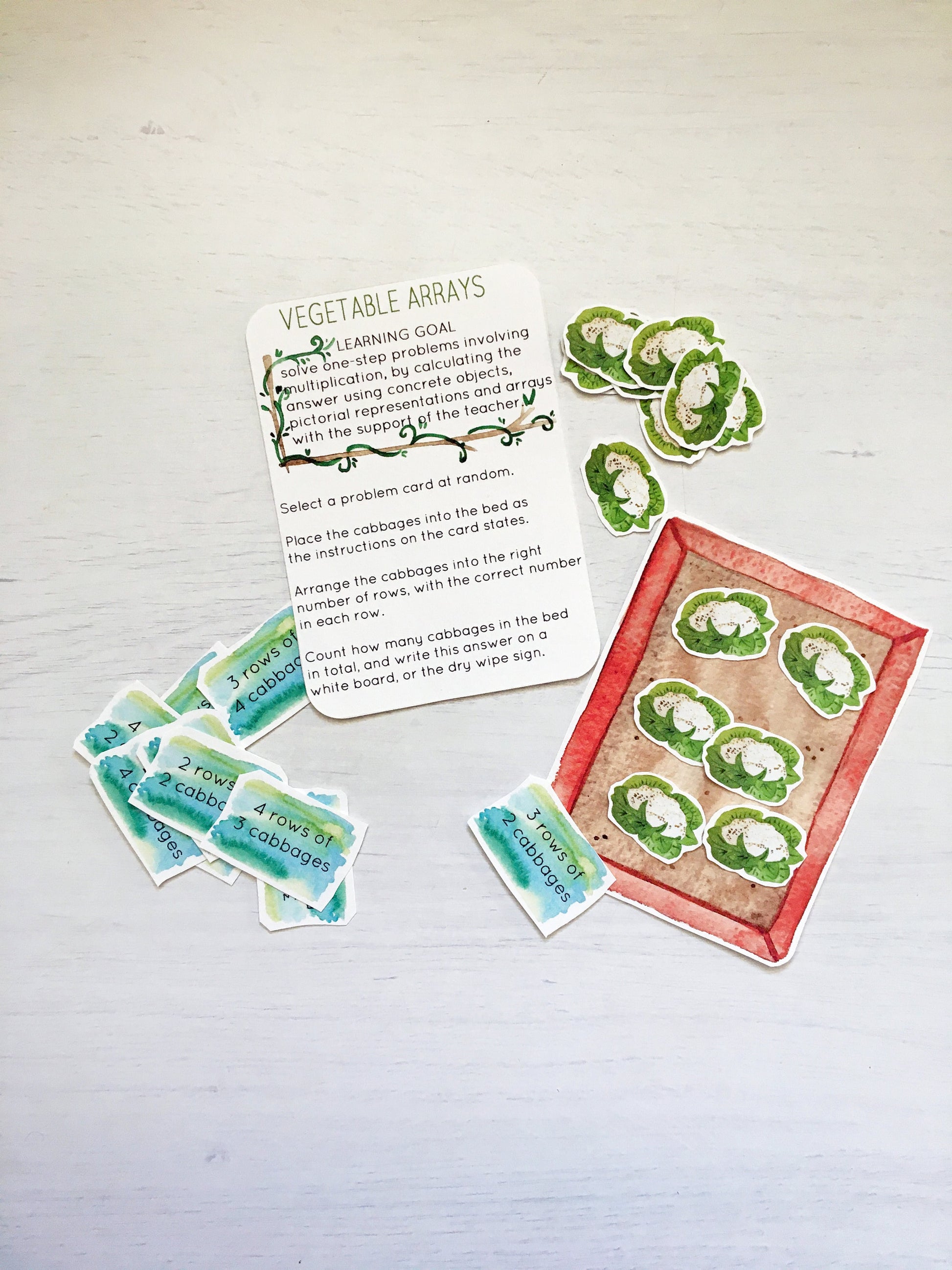 Rabbit Garden Maths Activities (UNIT 1/6) | English Countryside | Beatrix Potter Inspired Printable Math Programme