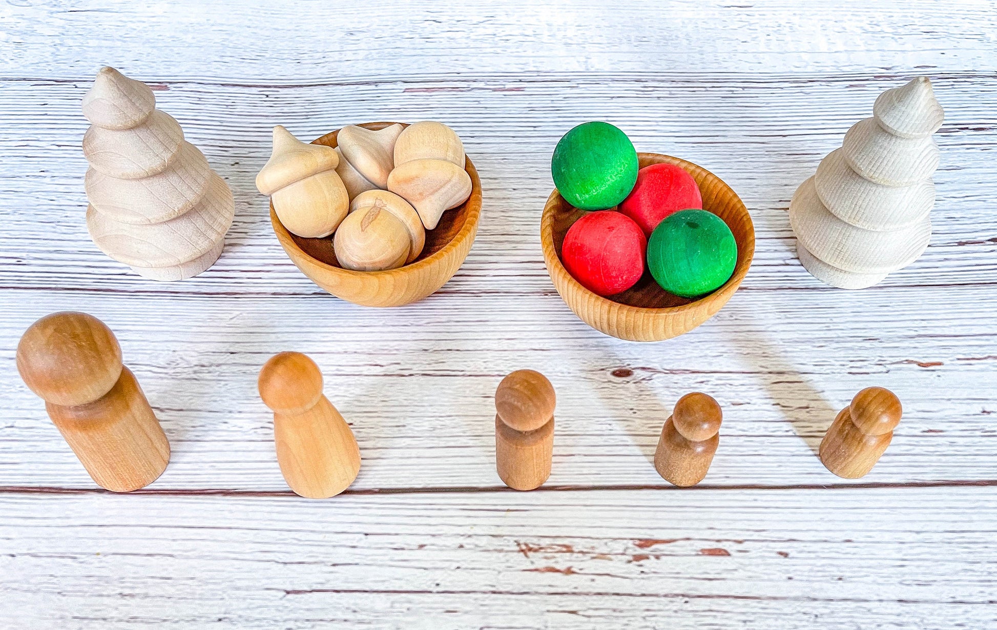 All Sensory Bin Tools, Small Wooden Tools, Sensory tools, Montessori