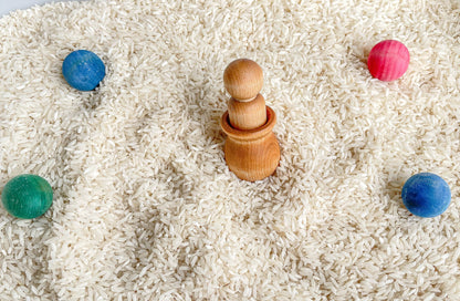Deluxe Set Of Sensory Bin Tools, Small Wooden Tools, Sensory tools, Montessori