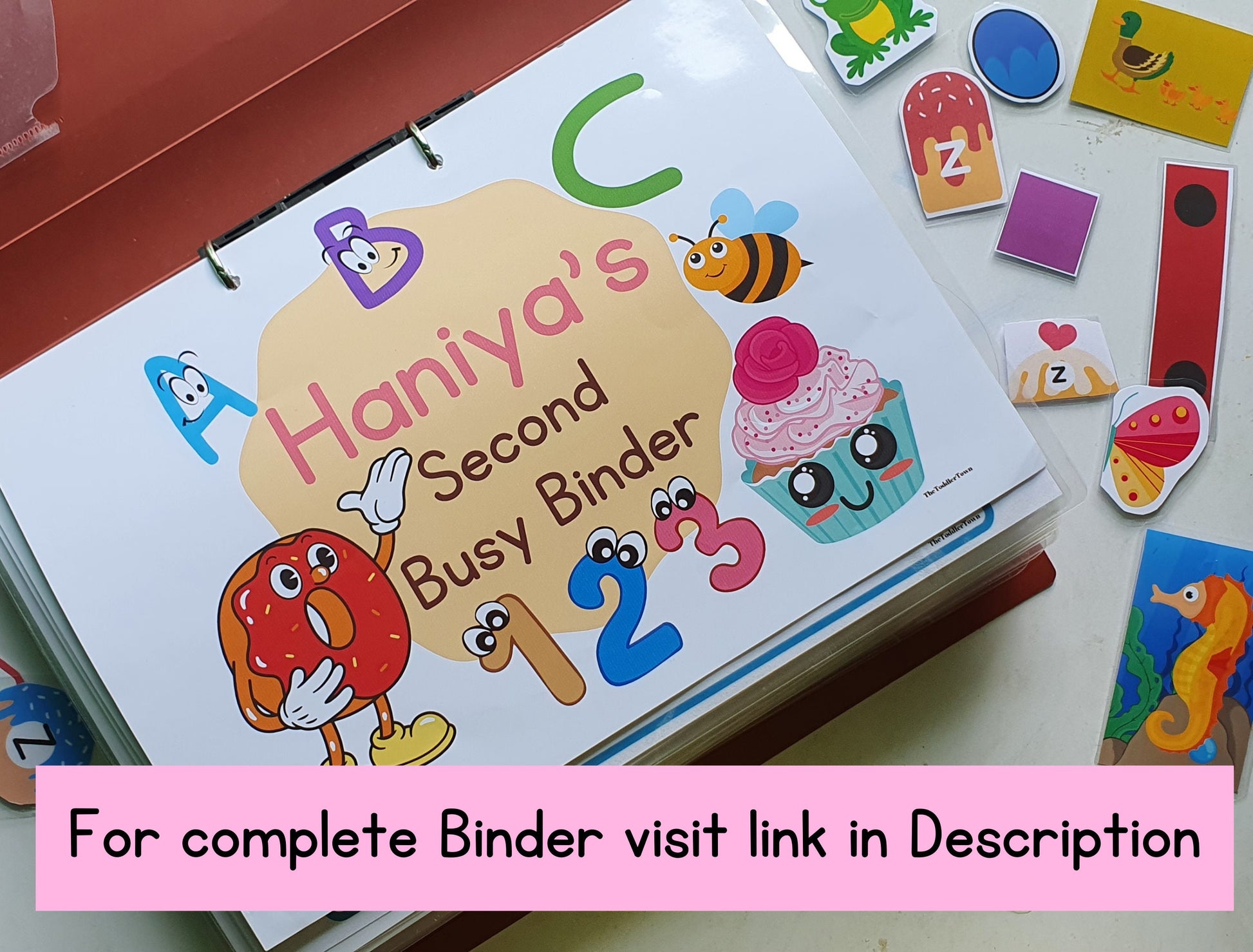 Toddler Busy Book activity, preschool curriculum Homeschool, Toddler learning binder, Busy Book Ideas,2 year old quiet book