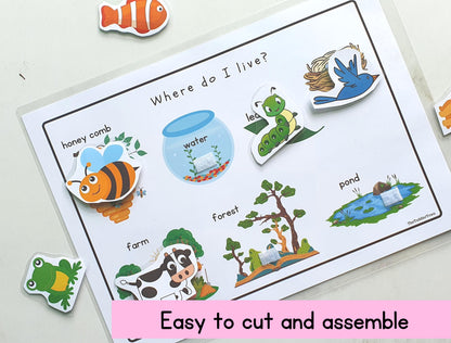 Toddler Busy Book activity, preschool curriculum Homeschool, Toddler learning binder, Busy Book Ideas,2 year old quiet book