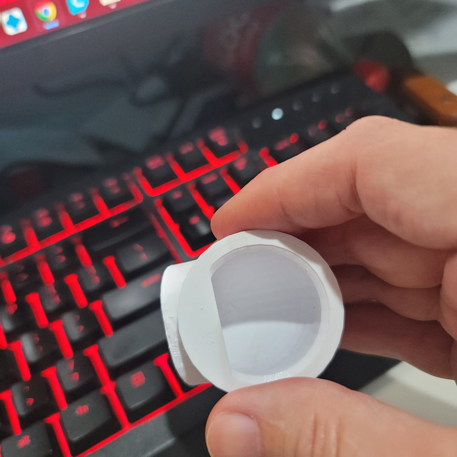 The Original Quail Feed Saver Port | Chicken Feed Saver Port | 3D Printed | Made in USA | No Waste Feed Ports | Saves you Money!
