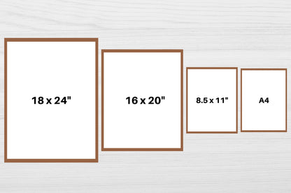 Set of 8 Educational Science Posters: Printable PDFs for Playroom or School, Educational Wall Art, Kids, Homeschool