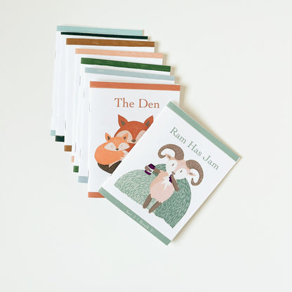Montessori Beginner Books Level 1 -Beginner Reader Phonics Book Set -Early Reader Ram Has Jam Series
