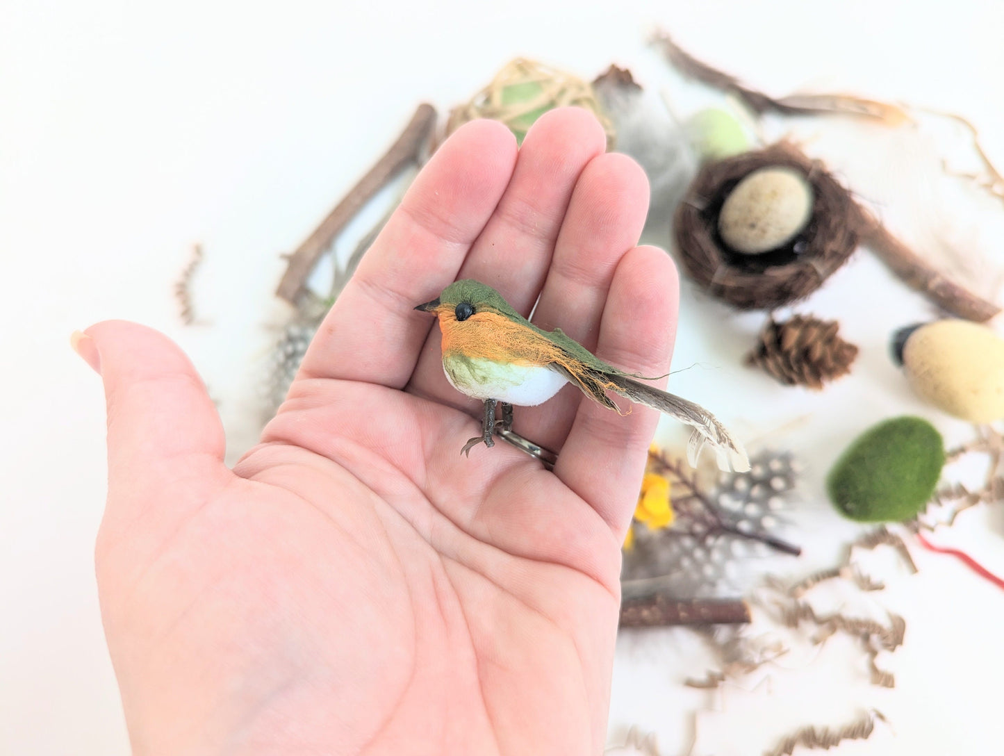 Bird Themed Sensory Box Loose Parts Play Tinker Tray Montessori