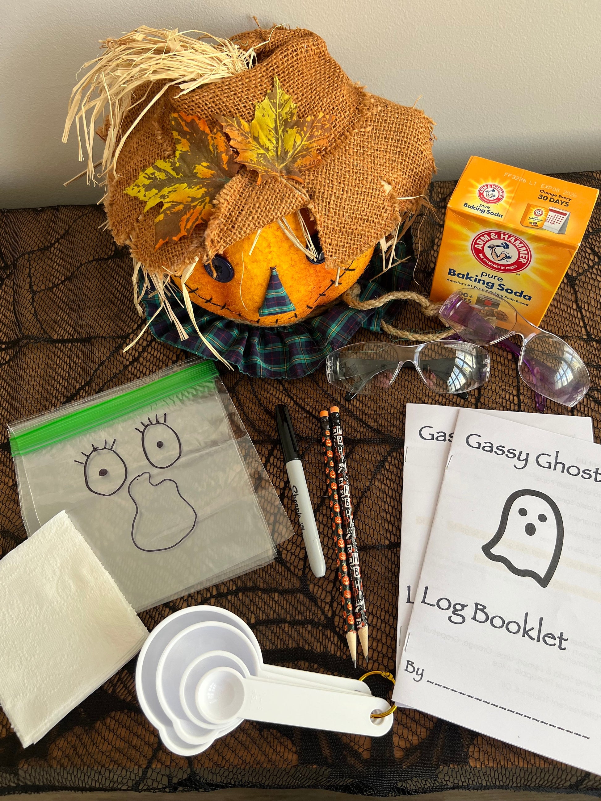 Spooky S.T.E.A.M. Science Lab: Franken Fizz, Gassy Ghost & Puffy Pumpkin Experiments