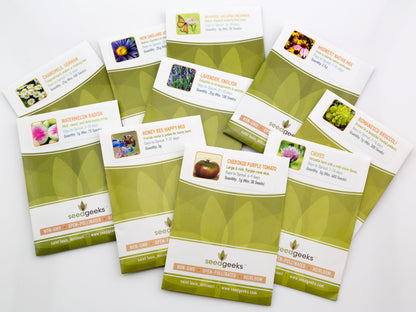 Children'S Garden - Heirloom Seed Collection, 10 Hand-Selected Seed Packets of Open Pollinated, Non-Gmo Heirloom Seeds
