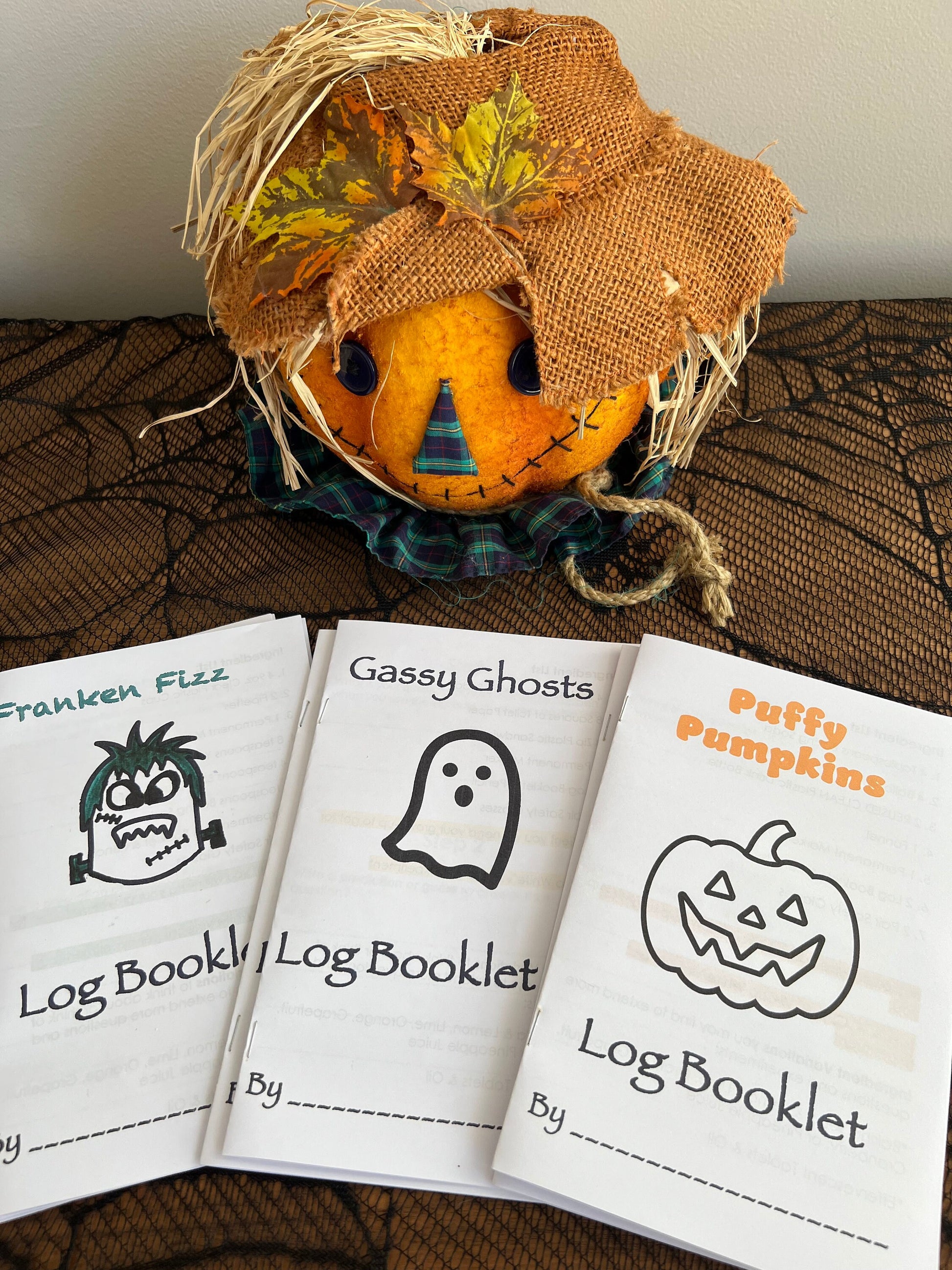 Spooky S.T.E.A.M. Science Lab: Franken Fizz, Gassy Ghost & Puffy Pumpkin Experiments