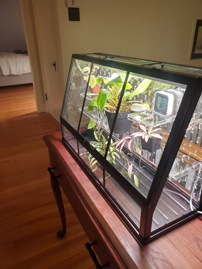 Akerbar Large Pegboard and Shelf Acrylic Kit - Ikea Greenhouse - SKADIS - 25" model