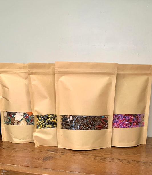 Sensory fill for sensory play, themed sensory filler, holiday sensory experience, loose parts filler, pretend play sensory fill, bag