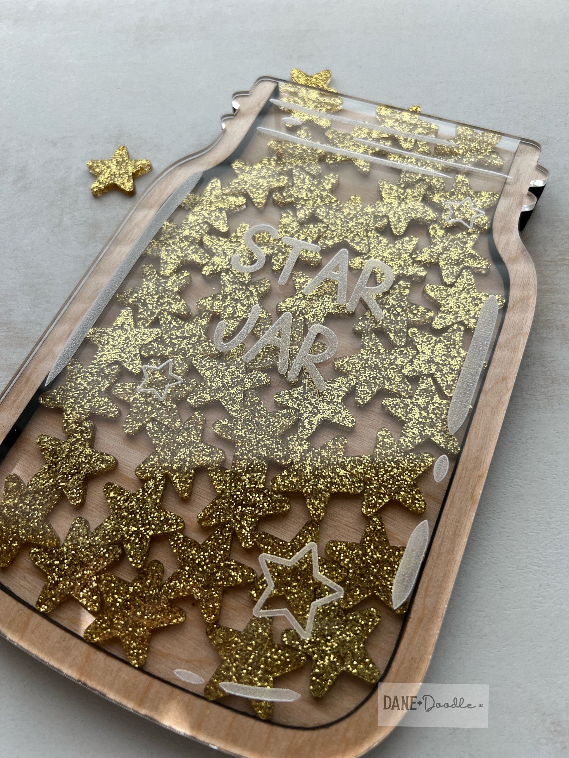 Star Jar , 30-100 Gold Stars, Reward Jar