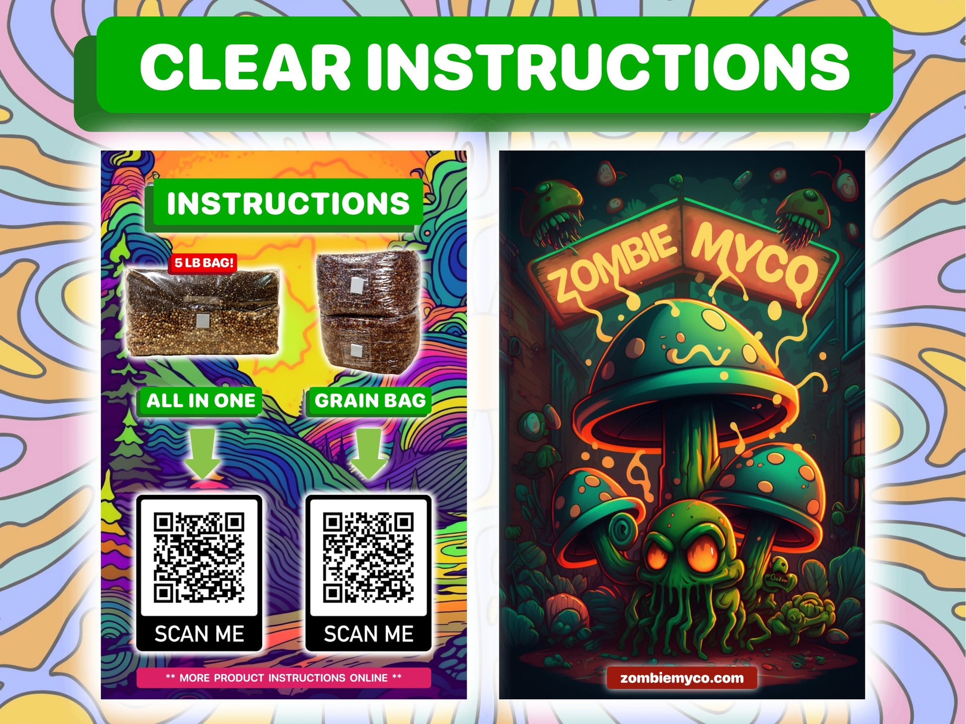 20x "IT'S MAGIC" Mushroom All In One Grow Bag - 100lb - 20 PACK!!