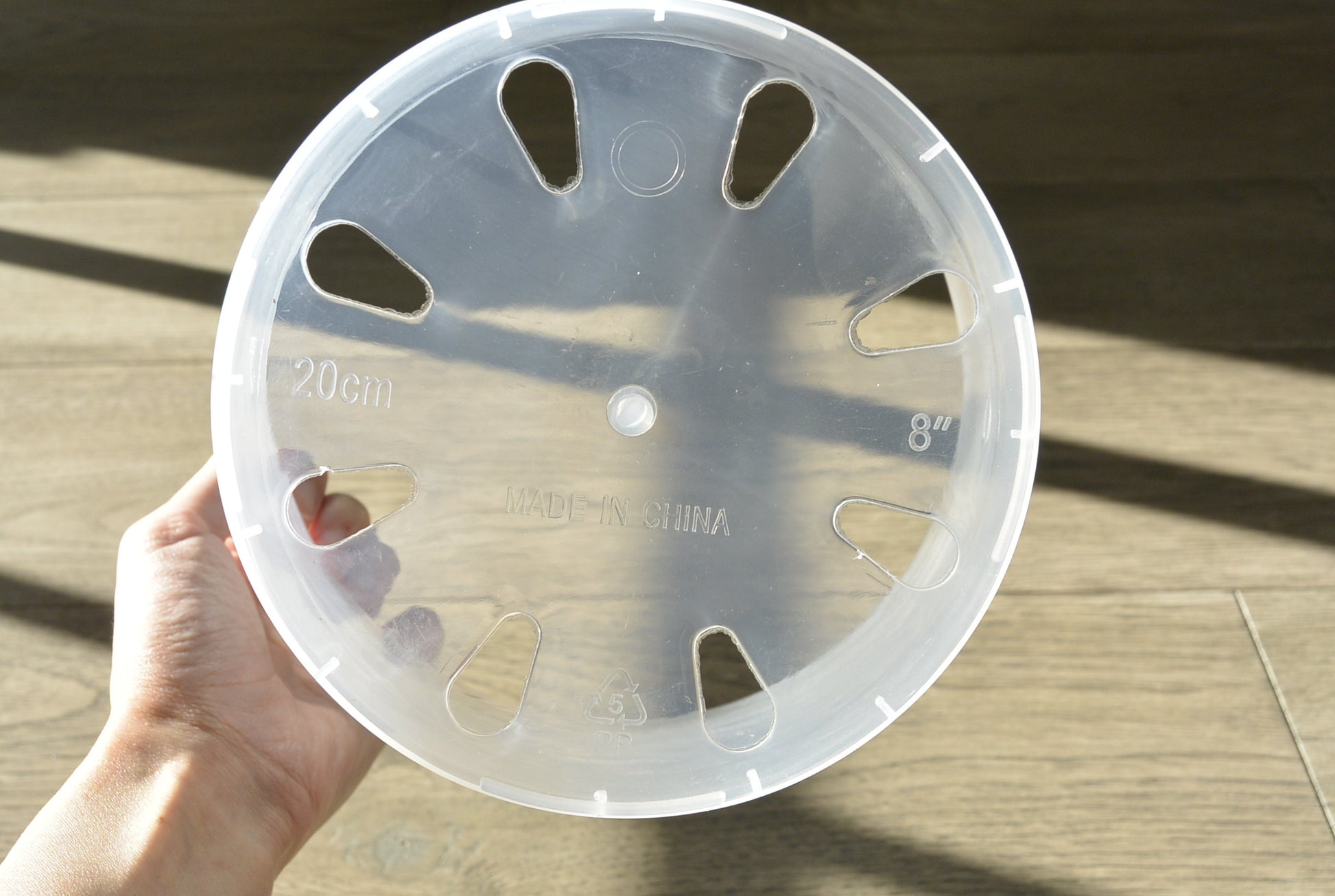 6", 7", 8", 9", 10", 12" Clear Nursery Pots Plastic Round Transparent Planter with Drainage for Indoor Plants Alocasia Hoya Monstera Philo