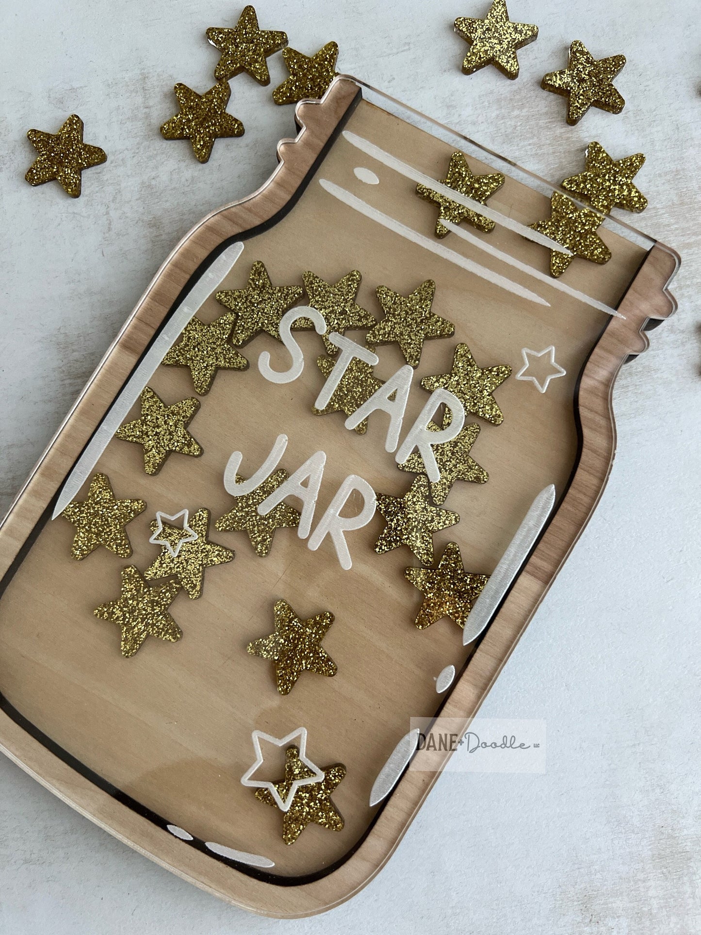Star Jar , 30-100 Gold Stars, Reward Jar