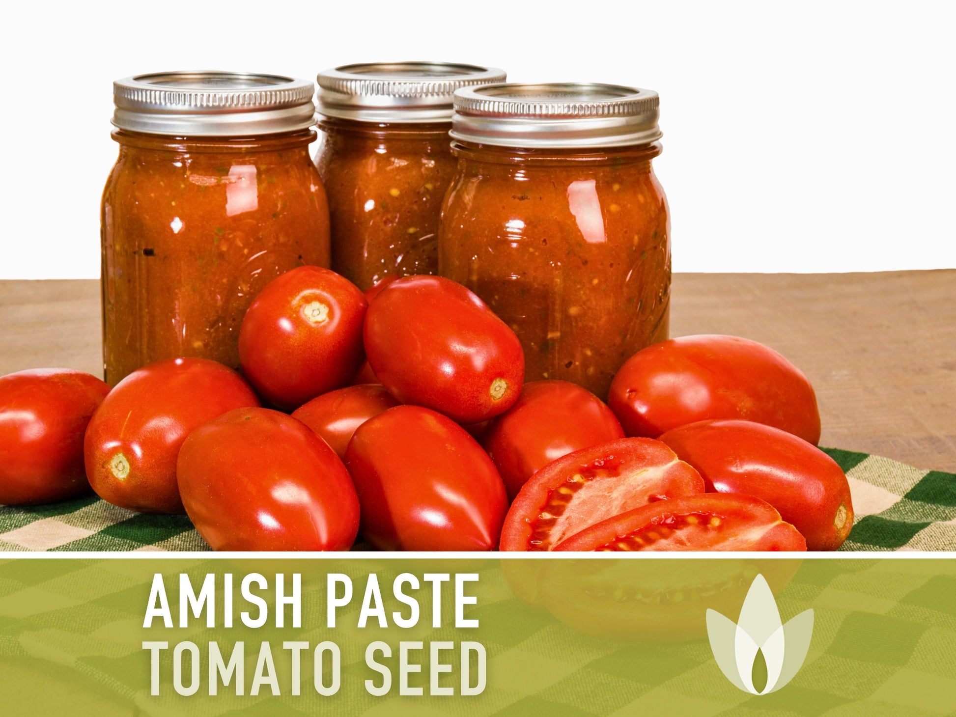 Amish Paste Tomato - 30 Seeds - Heirloom Tomato, Large Paste Tomato, Sauce Tomato, Plum Tomato, Oxheart Tomato, Homemade Catsup, OP, Non-GMO