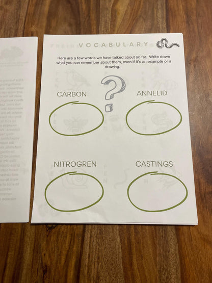 Vermicomposting / Worm Composting 6 Week Unit Study Homeschool Co-op