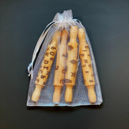 Educational Texture Rollers: Alphabet, Numbers, Shapes - Sensory Learning