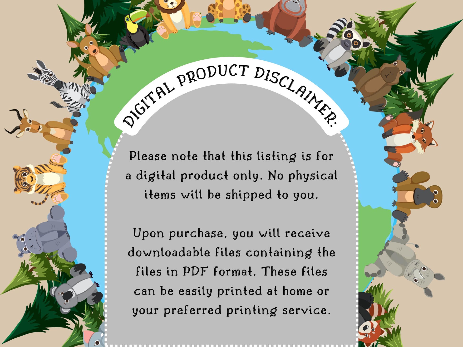 Animal Habitat Matching Game | Montessori Nature Activity Velcro | Preschool Learn Sort Cards | Printable Science Educational for Toddlers