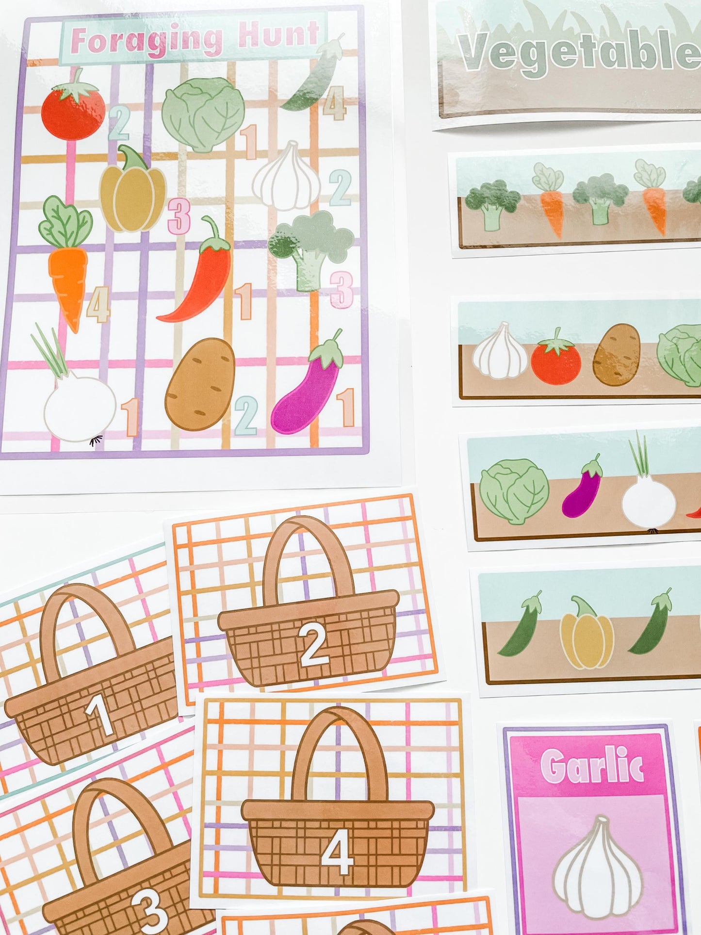 Garden Unit Study, Gardening Activity Pack, Spring Garden Bundle, Homeschool Gardening Unit