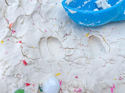 Cloud Dough, Sensory Bin Filler, Moldable Sensory Filler, Bright Sensory Bin Filler, Taste Safe, Montessori