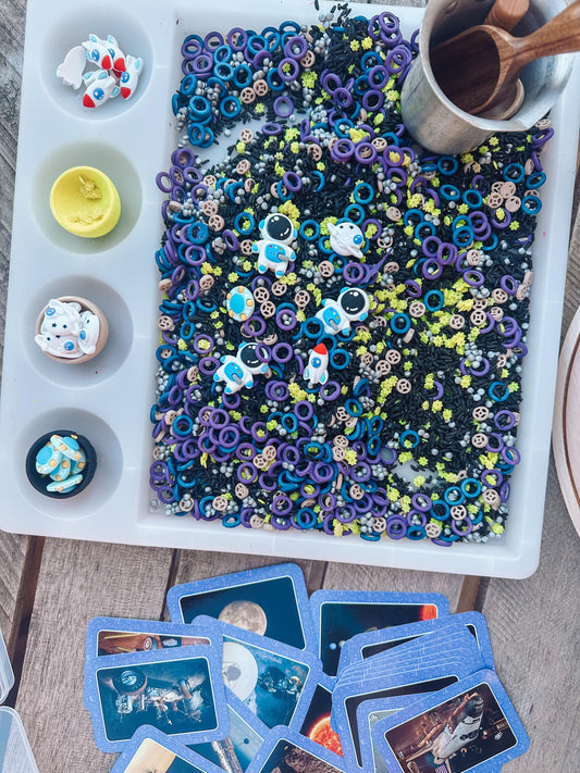 Take me to Space  Sensory Bin  Filler