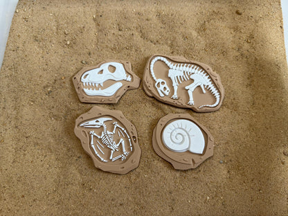 Dinosaur Fossil Dig Sensory Bin - Montessori Excavation Activity Kit for Kids | STEM Learning & Pretend Play | Flisat Filler | Busy Bin