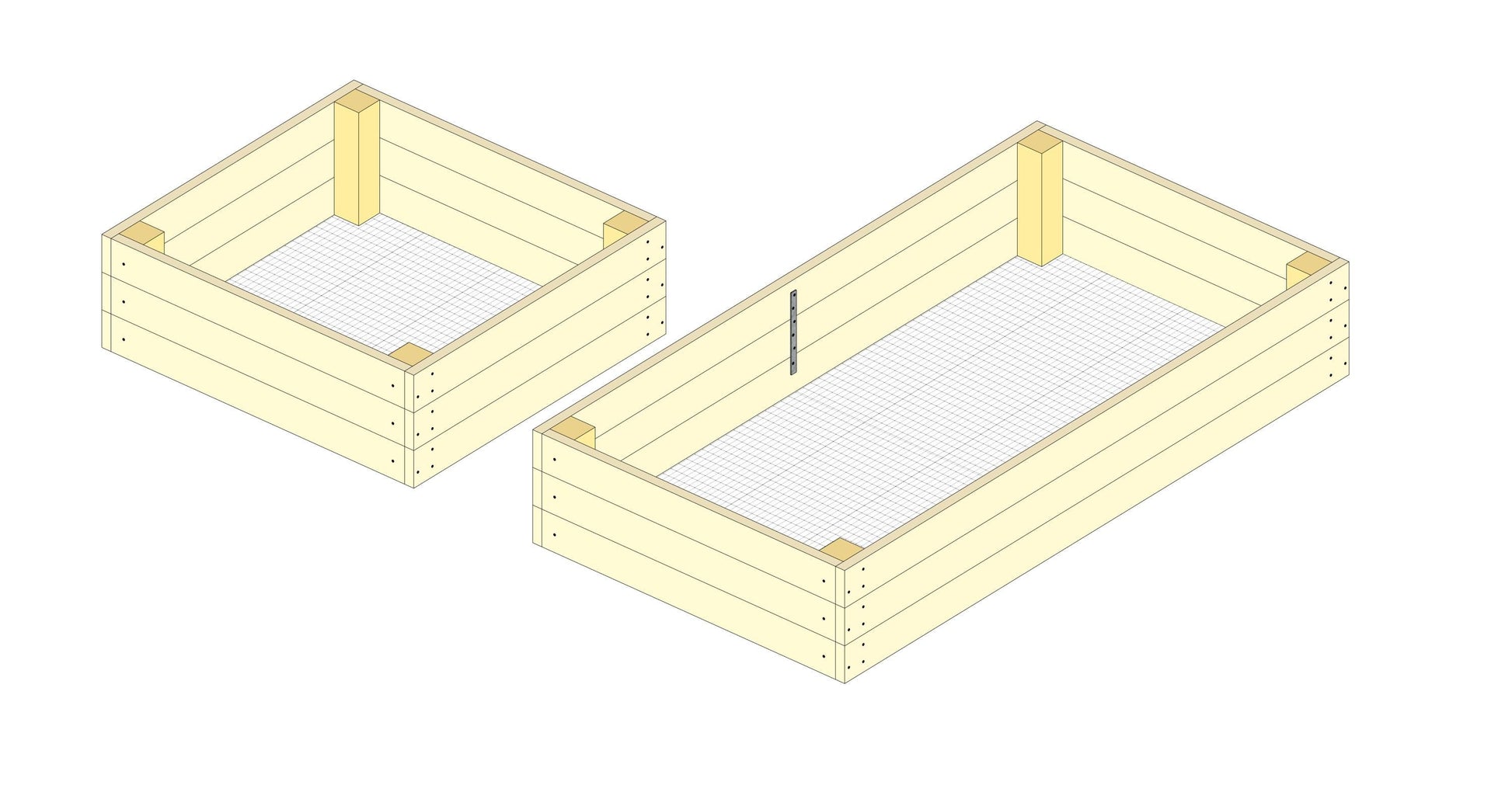 DIY Cedar Garden Bed Plan: 4x8 & 4x4 Raised Planter Box (PDF) + Build Videos