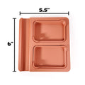 Terracotta Seed Sorting Tray: Modular Garden Organizer for Small Spaces