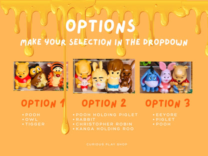 Winnie the Pooh Sensory Kit: Homemade Playdough Kit