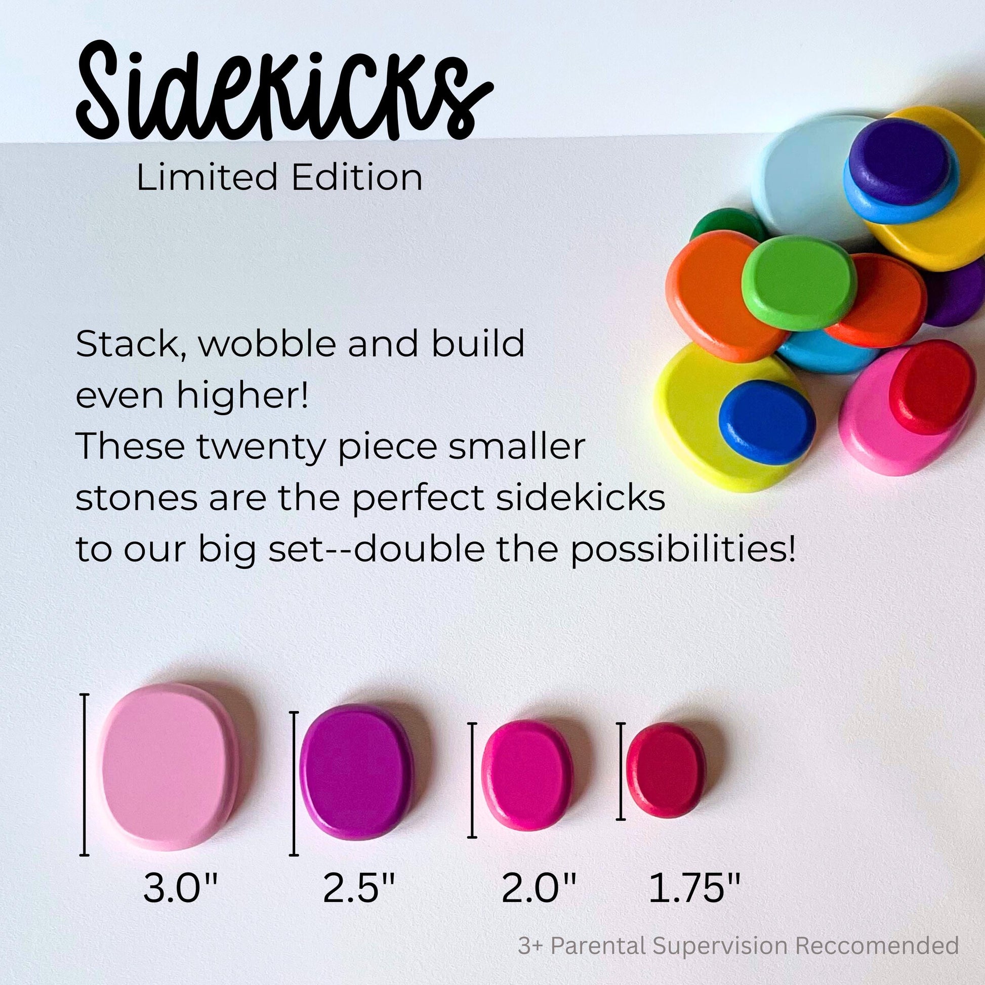 Wooden Stacking Stone Montessori Educational Toy Rainbow Block Balance Game Natural Wood Learning Toy for Kid Toddler Preschool Sensory Gift
