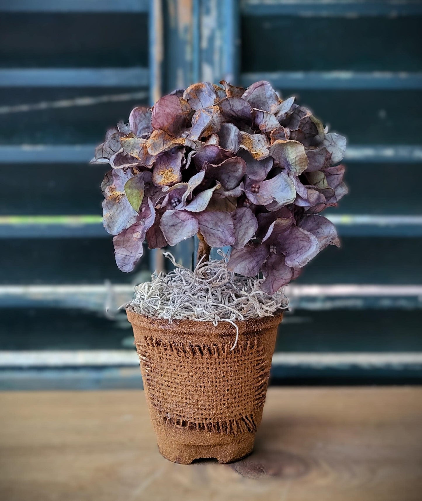 Primitive Flowers Peat Pot Cupboard Tuck