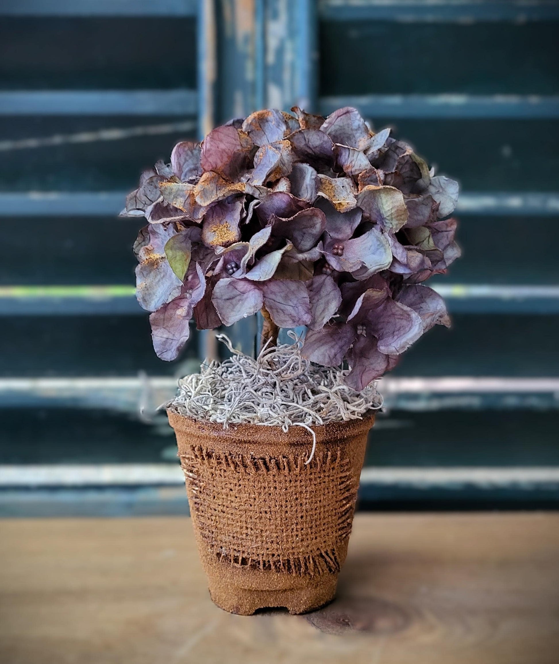 Primitive Flowers Peat Pot Cupboard Tuck