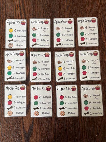 Make a Apple Pie | Sensory Bin | Preschool Fall Unit Study Game | Homeschool Learning