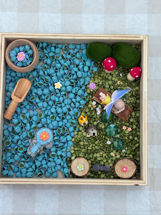 Fairy Garden Themed Sensory Box