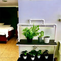LED grow light plant stand, view 7