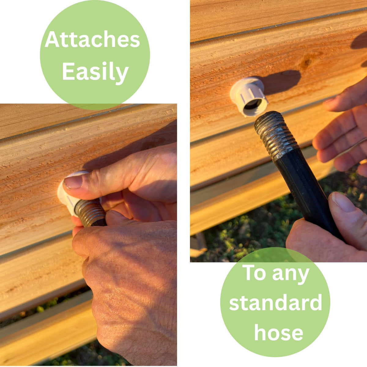 Outdoor cedar mud kitchen sensory play table – photo 3