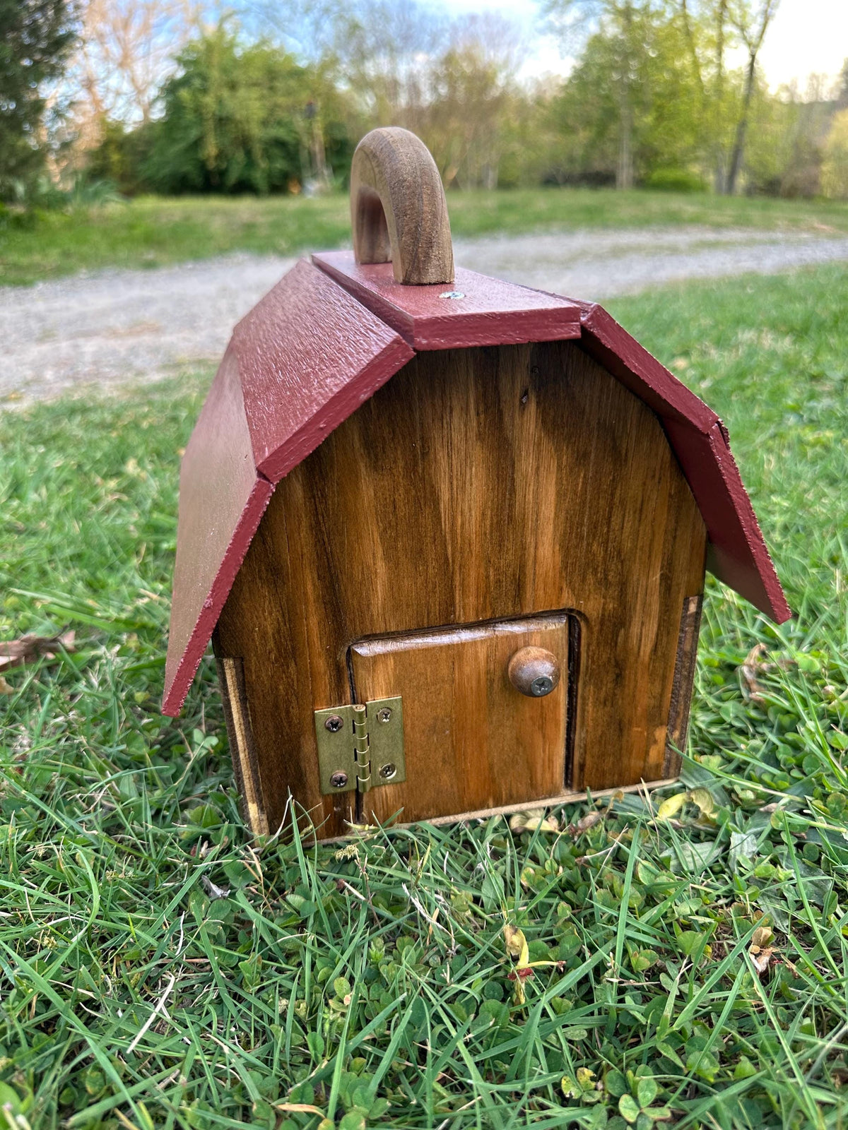 Handmade wooden farm and barn play set with animals and farmers – photo 8